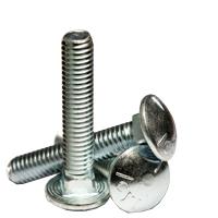 CARRIAGE BOLTS, GRADE 5, ZINC CR+3, MEDIUM CARBON (INCH)