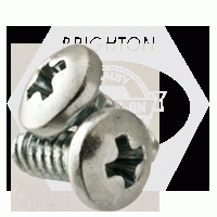 Thread Rolling Screw, Zinc Cr+3/Wax, Low Carbon (Inch)