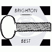 Thumb Screw Type B (No Shoulder) 1/4-20 X 1/2 Steel Zinc Plated