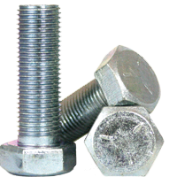 Hex Head Cap Screw 1/2-13X3-1/2 Gr2 Zinc Plated