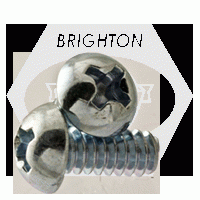 Phillips Round Machine Screw 1/4-20X1/2 Zinc Plated