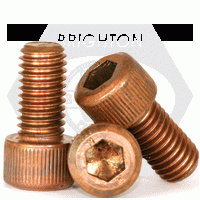 Socket Head Cap Screws, Silicon Bronze, Plain (Inch)