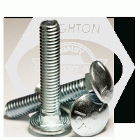 Grade 5 Carriage Bolt, Zinc Cr+3 (Inch)