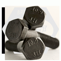 Metric 10.9 Hex Head Bolt, Din 931/Din 960, Plain