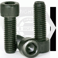 Socket Head Cap Screws, Thermal Black Oxide, Alloy (Inch)