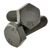 HEX TAP BOLT, GRADE 5, ZINC CR+3, MEDIUM CARBON (INCH)