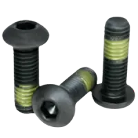 Button Socket Cap, Nylon Patch, Thermal Black Oxide, Alloy