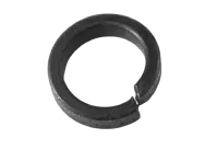 Split Lock Washer, Hi Collar, Thru Hardened, Plain (Inch)