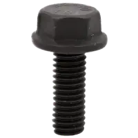 M8‑1.25 x 40 mm DIN 6921 Hex Flange Bolt – Class 8.8, Plain Finish, Partial Thread