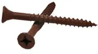 Phillips Combo Drive Deck Screws, Red Acq Compatible