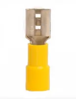 F12-250-3V Vinyl Insulated Female Disconnect, 12-10 Wire Size, 0.250\