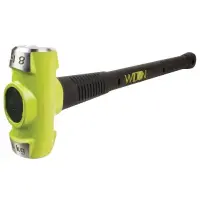 Unbreakable™ Handle Sledge Hammer, 8 lb Head, 24 in Ergonomic Handle