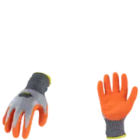 Ironclad SKC4LW-01 XS COMMAND Insulated A6 Latex Gloves, Vend Packed, Gray & Orange, Size X Small