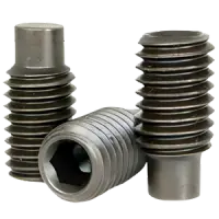 Full Dog Point Socket Set Screw, Thermal Black Oxide, Alloy (Inch)