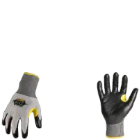 Ironclad SKC3PU-05 XL COMMAND A3 PU Gloves, Touchscreen, Vend Packed, Gray & Black, Size X Large