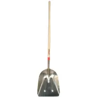 Aluminum Scoop Shovel with 48in North American Wood Handle