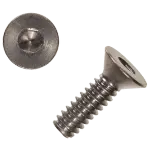 Metric Stainless A2 Flat Socket Cap, Din 7991