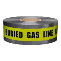 Gas Yellow Detectable Underground Tape – 3 Inch for Utility Marking