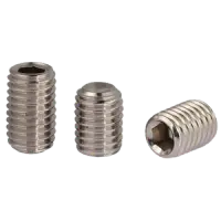 Metric Stainless A4 (316) Cup Point Hex Socket Set Screw, DIN 916