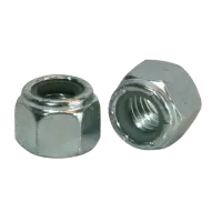 Metric Class 10 Nylon Insert Locknuts Zinc Cr+3