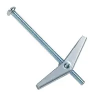 Toggle Bolt, Zinc Cr+3 (Inch)