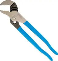 Tongue and Groove Pliers, 9.50 in OAL, 5 Adjustments, 420® Straight