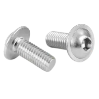 Metric Stainless A2 Button Flange Socket Screw, ISO 7380 2