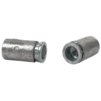 Machine Screw Anchor, Zinc Alloy Cone Lead Sleeve (Inch)
