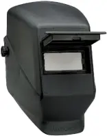 WH10 HSL 2 Passive Welding Helmet, SH10, Black, 2 in W, 4-1/4 in L
