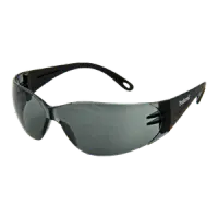 Proferred 100 Mini Smoke Lens Safety Glasses with AS – ANSI Z87.1 Impact-Rated Eye Protection