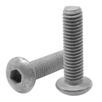 Button Socket Cap, Mechanical Zinc, Alloy (Inch)