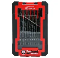 21 Piece M2 HSS Jobber Drill Bit Set (Box Case)  HSS DRILL BIT SETS
