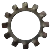 External Tooth Lock Washer, Plain (Inch)