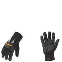 Ironclad CCG2-02 S Cold Condition Gloves, Water Repellants, Impact Protection, Reflective Strips, Black, Size Small