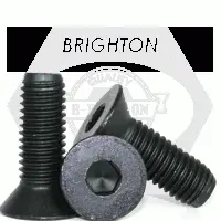 Flat Socket Cap, Thermal Black Oxide, Alloy (Inch)