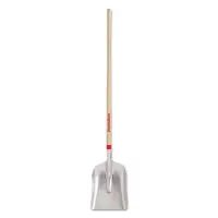 General Purpose Aluminum Scoop With Wood Handle