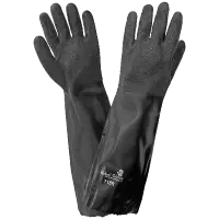 Premium Supported Chemical Handling Gloves – One Size