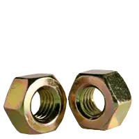 Heavy Hex Nut, A563 A, Zinc-Yellow (Inch)