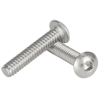 Metric Stainless 316 Button Socket Screw, ISO 7380 1