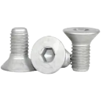Flat Socket Cap, Mechanical Zinc, Alloy