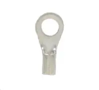 #10 Ring Terminals,AWG 16-14 Brazed Seam Non-Insulated Copper Wire Connectors