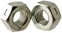 Grade A, Reversible Hex Locknut, Zinc Cr+3 (Inch)