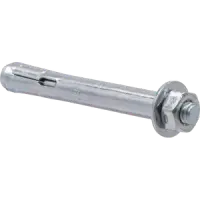 Stainless 304 Sleeve Anchor, Hex Head (Inch)