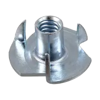 3 & 4 Prong Tee Nut, Zinc Cr+3 (Inch)