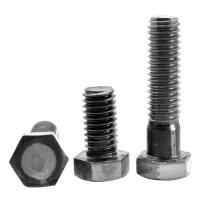 Hex Tap Bolt, A307 Grade A, Plain, Low Carbon (Inch)