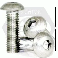 Button Socket Cap, Stainless Steel 18 8 