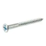 Particle Board Screws, Flat Phillips, Zinc Cr+3 