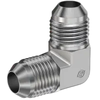 Steel, SAE J514 37° Flare 90° Union Elbow – 1\