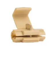 100 White Quick Splice Tap Wire Terminal Connector 14-18 AWG 