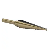 #1 HSS BLACK & GOLD STEP DRILL BIT (1/8\